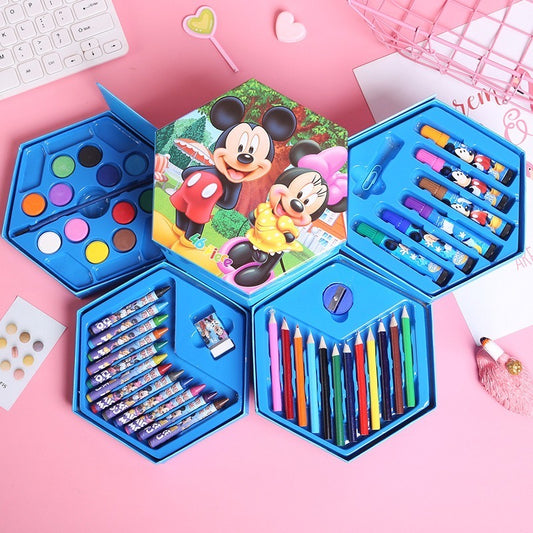 46Pcs Kids Drawing Colours Art Set Random Colours