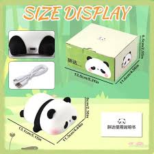 Silicone Panda Lamp