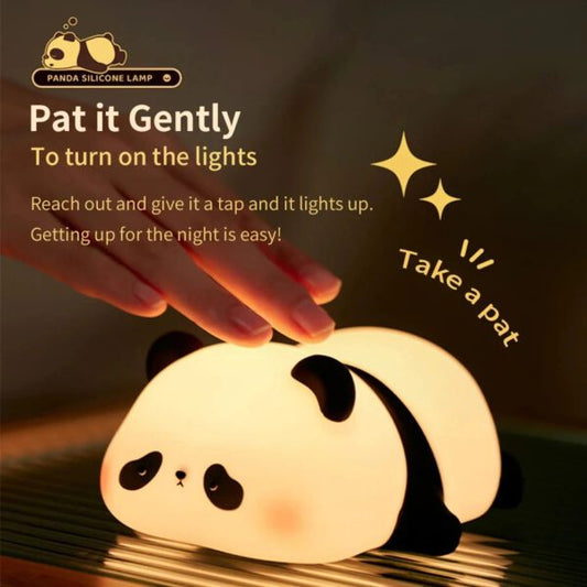 Silicone Panda Lamp