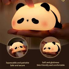 Silicone Panda Lamp